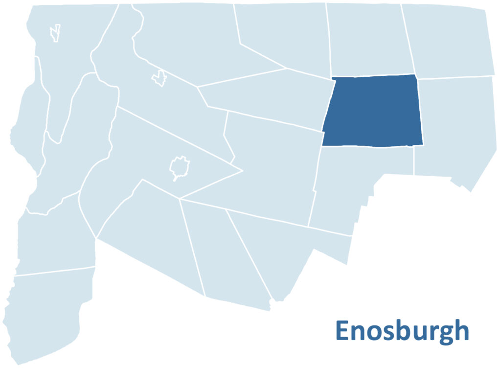 Enosburgh Location Map